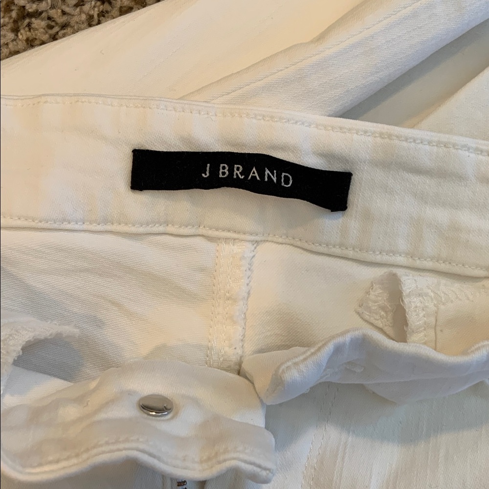 J Brand White Flared Pants 26 - Picture 12 of 16